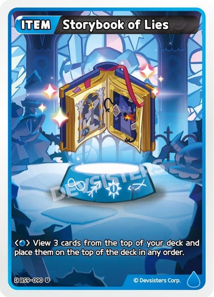 Storybook of Lies, A Game of Truth and Deceit BS9-090