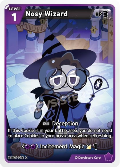 Nosy Wizard, A Game of Truth and Deceit BS9-096
