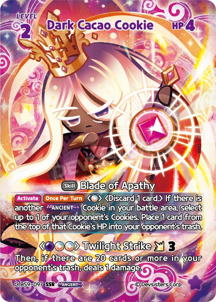 Dark Cacao Cookie (SSR), A Game of Truth and Deceit BS9-097