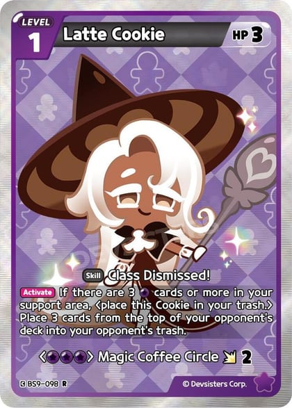 Latte Cookie (Ver. 2), A Game of Truth and Deceit BS9-098