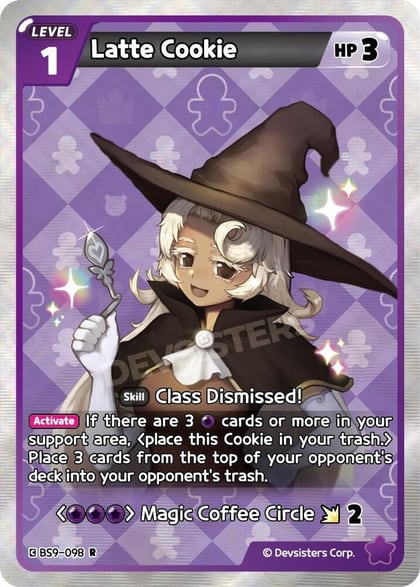Latte Cookie (Ver. 1), A Game of Truth and Deceit BS9-098