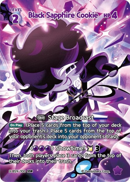 Black Sapphire Cookie (SSR), A Game of Truth and Deceit BS9-100