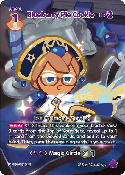 Blueberry Pie Cookie (SEC), A Game of Truth and Deceit BS9-101