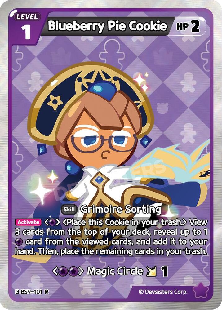 Blueberry Pie Cookie, A Game of Truth and Deceit BS9-101
