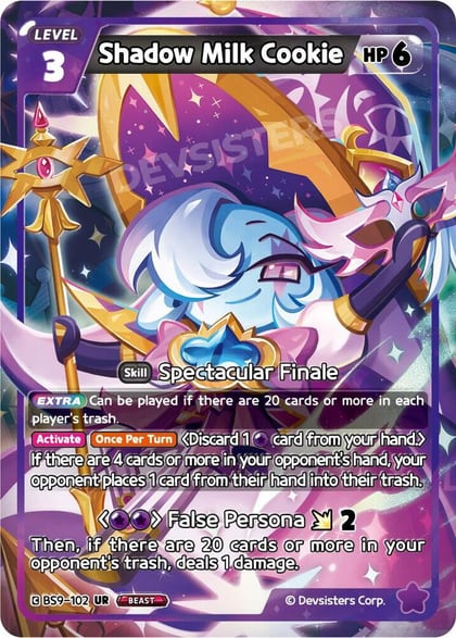 Shadow Milk Cookie (102), A Game of Truth and Deceit BS9-102