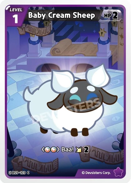 Baby Cream Sheep, A Game of Truth and Deceit BS9-103