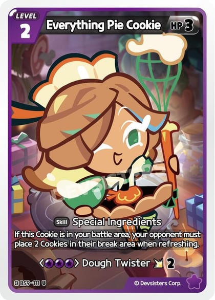 Everything Pie Cookie, A Game of Truth and Deceit BS9-111