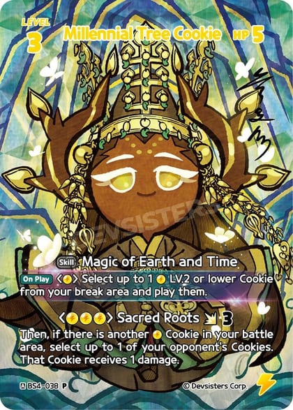 Millennial Tree Cookie, CookieRun: Braverse TCG Collectible Card Sets BS4-038