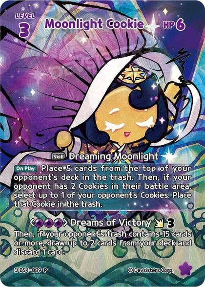 Moonlight Cookie, CookieRun: Braverse TCG Collectible Card Sets BS4-089