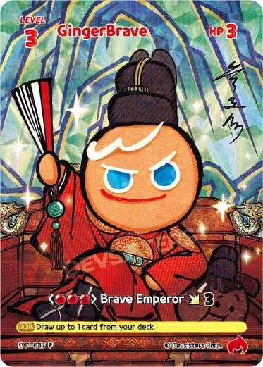 GingerBrave, CookieRun: Braverse TCG Collectible Card Sets P-047