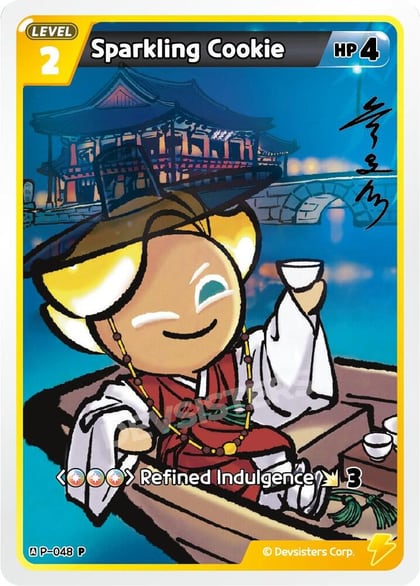 Sparkling Cookie, CookieRun: Braverse TCG Collectible Card Sets P-048