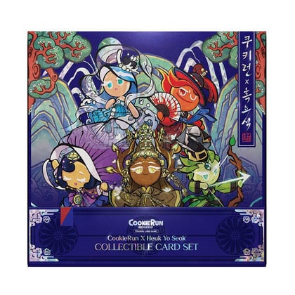 CookieRun X Heuk Yo Seok Collectible Card Set, CookieRun: Braverse TCG Collectible Card Sets P704379