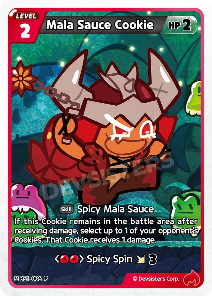 Mala Sauce Cookie (006), Promotion Cards BS1-006