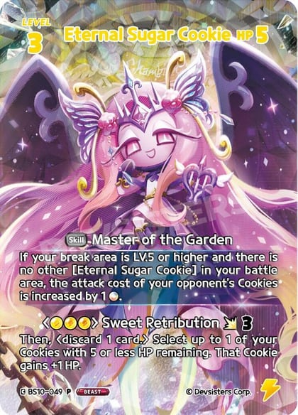 Eternal Sugar Cookie (049), Promotion Cards BS10-049