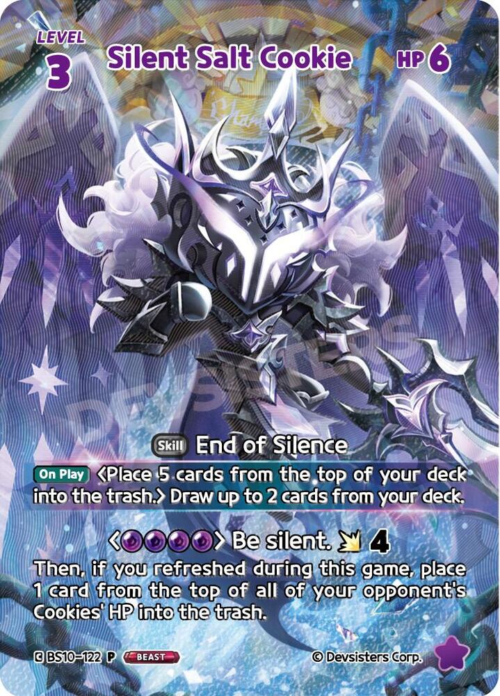 Silent Salt Cookie (WCS), Promotion Cards BS10-122