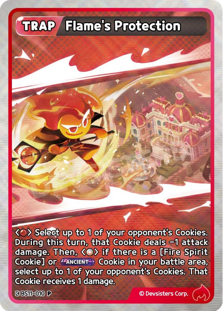 Flame's Protection, Promotion Cards BS11-010