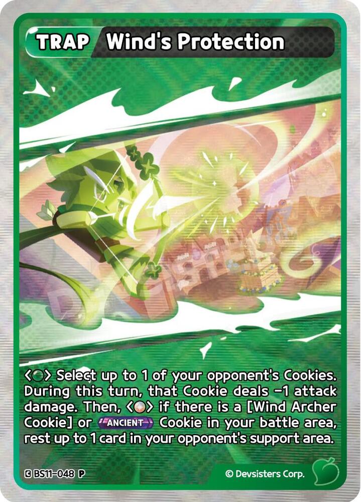 Wind's Protection, Promotion Cards BS11-048