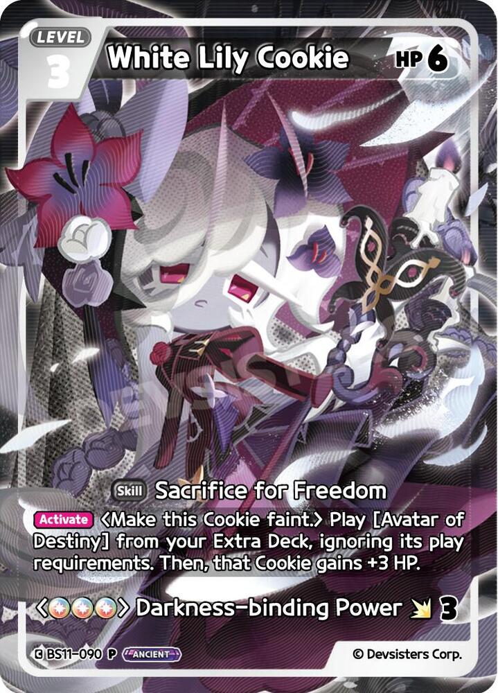 White Lily Cookie, Promotion Cards BS11-090