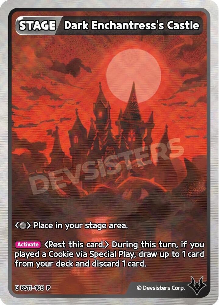 Dark Enchantress's Castle, Promotion Cards BS11-108