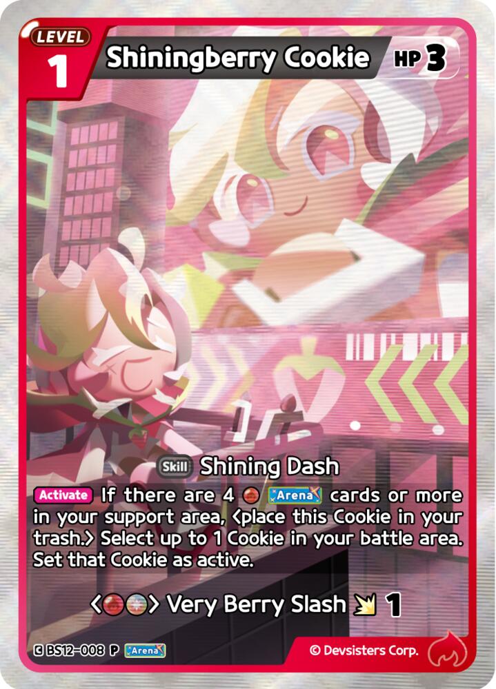 Shiningberry Cookie, Promotion Cards BS12-008