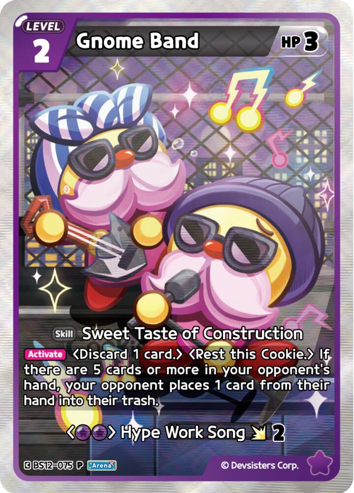 Gnome Band, Promotion Cards BS12-075