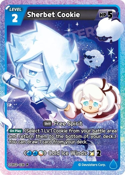 Sherbet Cookie (036), Promotion Cards BS2-036