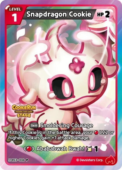 Snapdragon Cookie (Participation), Promotion Cards BS3-006