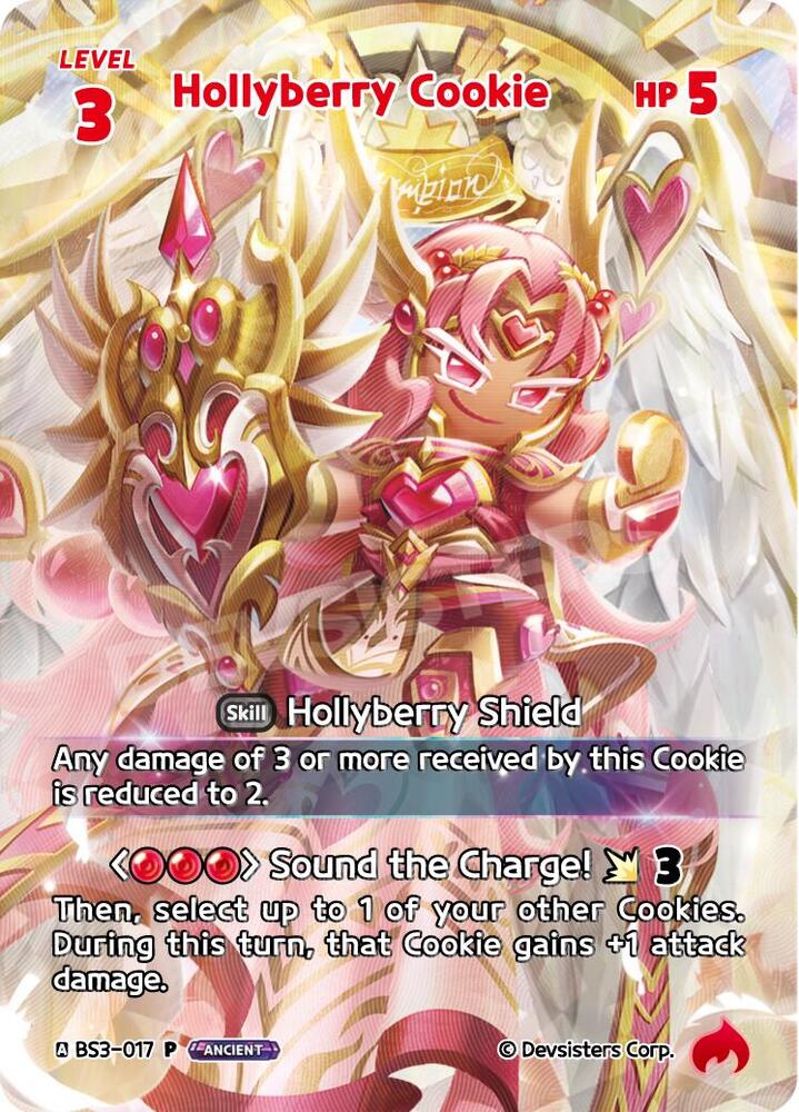 Hollyberry Cookie (WCS), Promotion Cards BS3-017