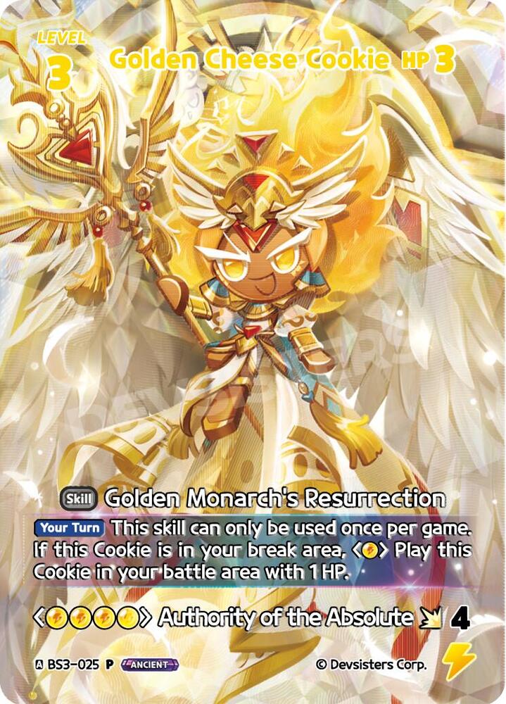 Golden Cheese Cookie (WCS), Promotion Cards BS3-025