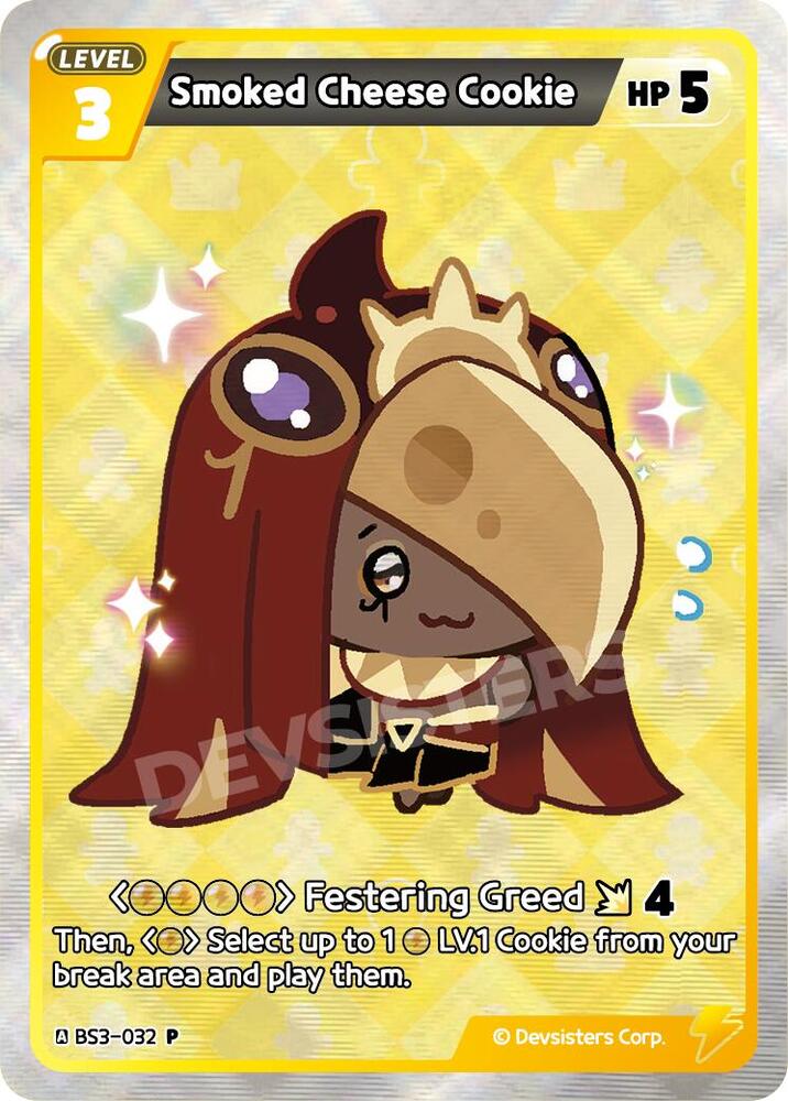 Smoked Cheese Cookie, Promotion Cards BS3-032