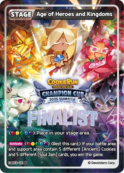 Age of Heroes and Kingdoms (Finalist) (Ver 1.), Promotion Cards BS3-121