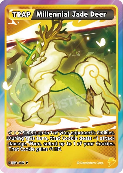 Millennial Jade Deer, Promotion Cards BS4-042