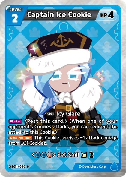 Captain Ice Cookie, Promotion Cards BS4-080