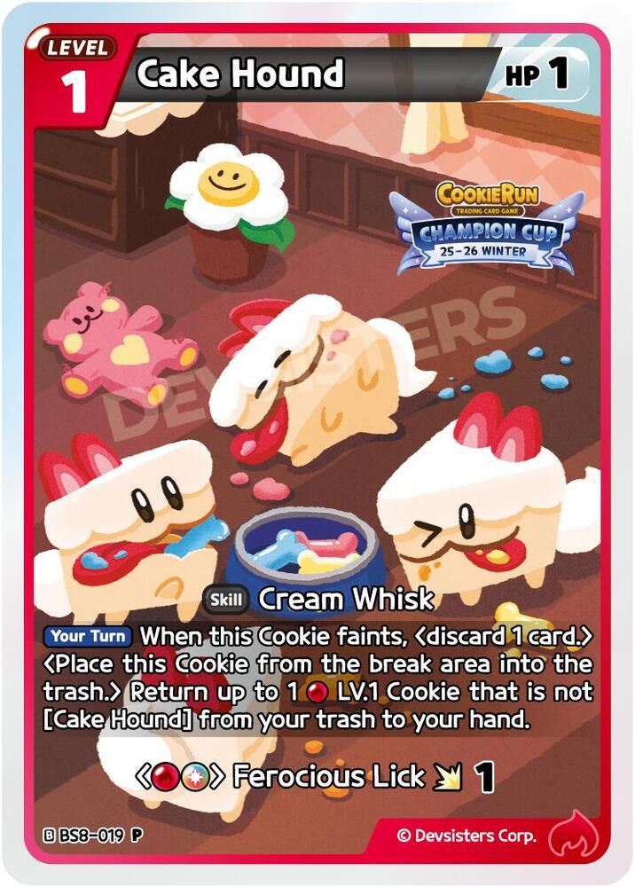Cake Hound, Promotion Cards BS8-019