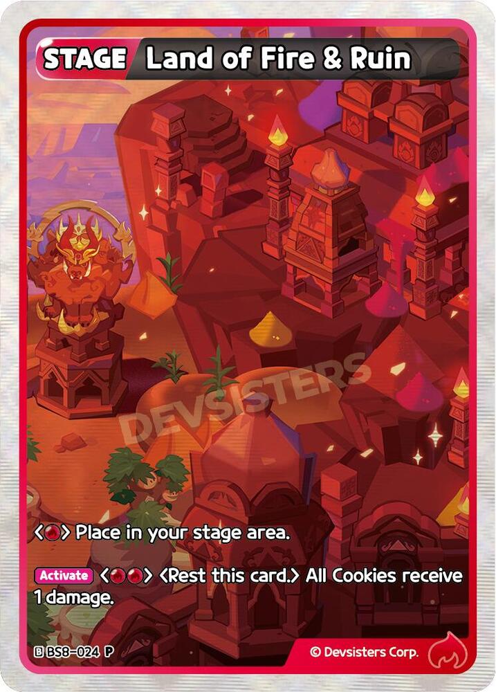 Land of Fire & Ruin, Promotion Cards BS8-024