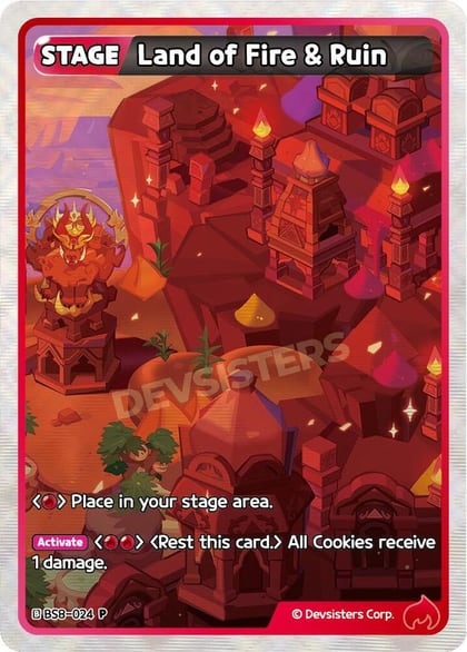Land of Fire & Ruin, Promotion Cards BS8-024