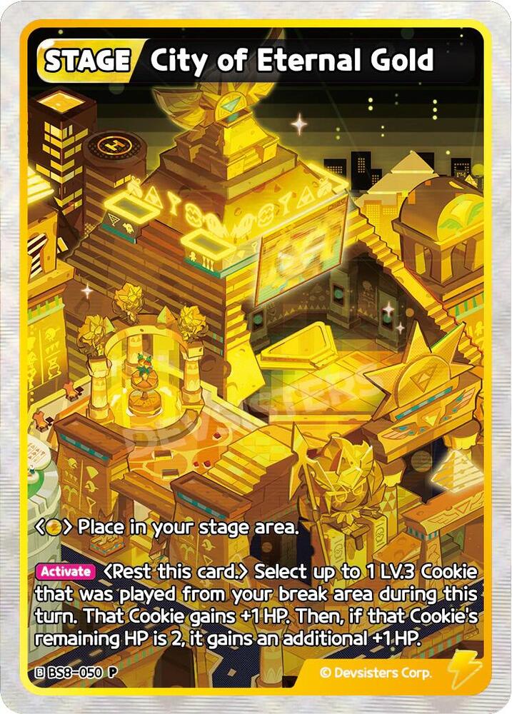 City of Eternal Gold, Promotion Cards BS8-050
