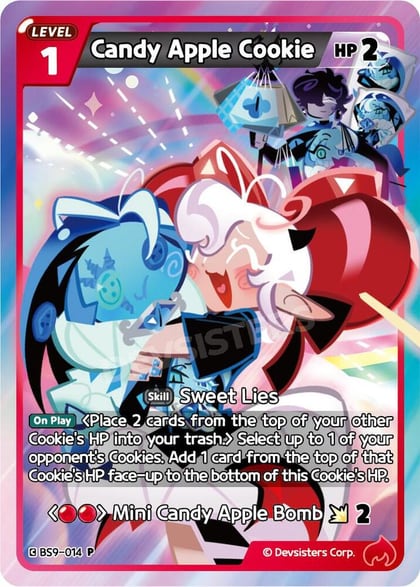 Candy Apple Cookie, Promotion Cards BS9-014