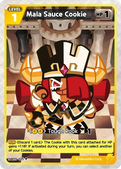 Mala Sauce Cookie (025), Promotion Cards BS9-025