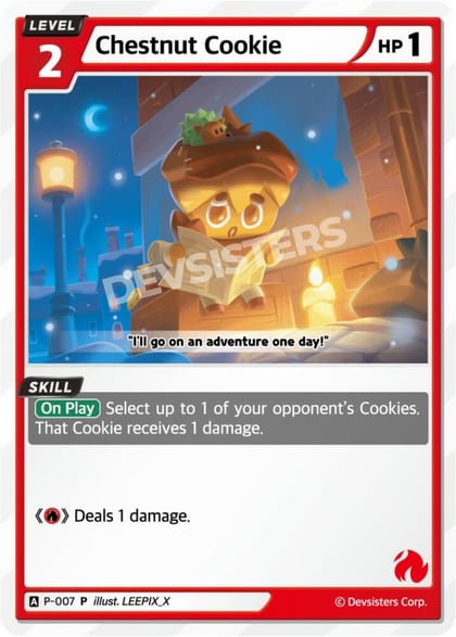 Chestnut Cookie (P-007), Promotion Cards P-007