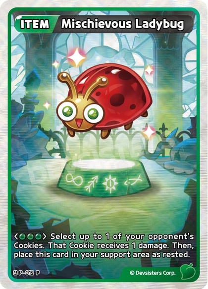 Mischievous Ladybug (Ver. 2), Promotion Cards P-012