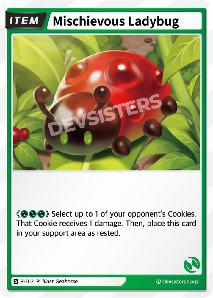 Mischievous Ladybug (Ver. 1), Promotion Cards P-012