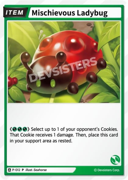 Mischievous Ladybug (Ver. 1), Promotion Cards P-012