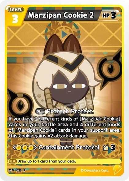 Marzipan Cookie 2, Promotion Cards P-025