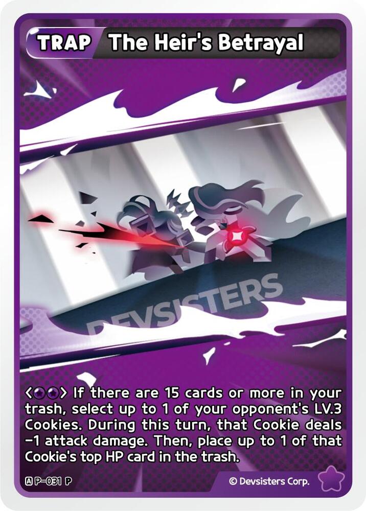 The Heir's Betrayal (box topper), Promotion Cards P-031