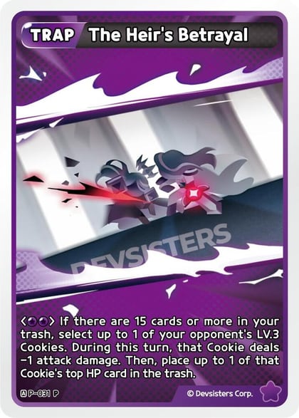 The Heir's Betrayal (box topper), Promotion Cards P-031