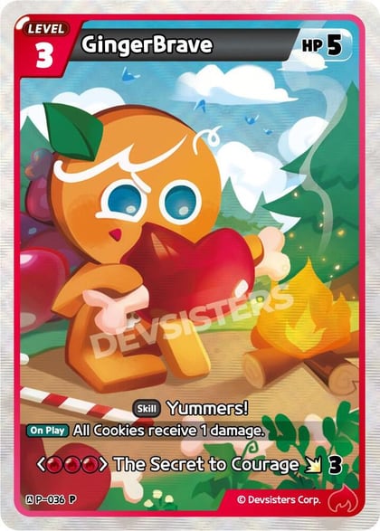 GingerBrave (036), Promotion Cards P-036