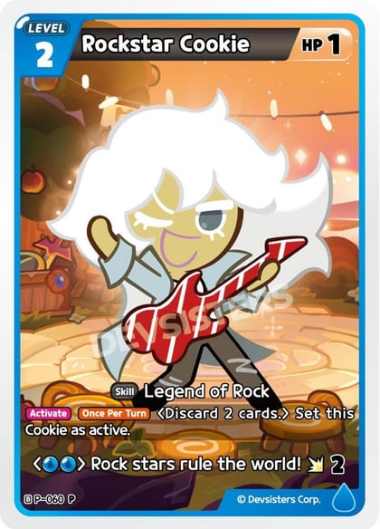 Rockstar Cookie (060), Promotion Cards P-060