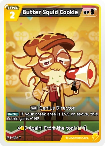 Butter Squid Cookie, Promotion Cards P-066