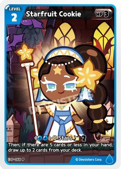 Starfruit Cookie (068), Promotion Cards P-068
